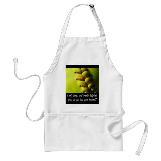 Fastpitch Softball Seam Standaard Schort (Voorkant)