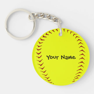 Fastpitch Softball Sleutelhanger