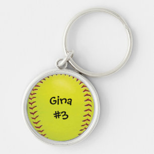 Fastpitch Softball Sleutelhanger