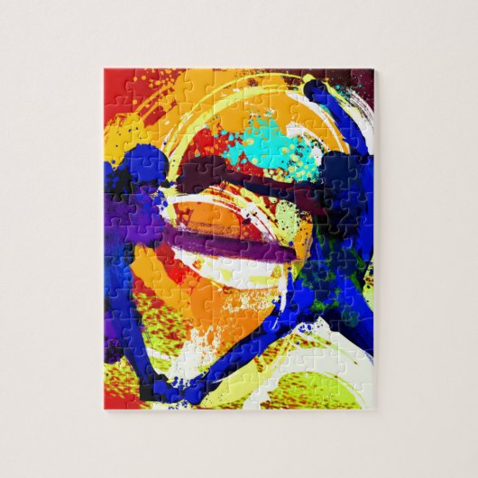 Fastpitch Softball-spelers Legpuzzel (Verticaal)