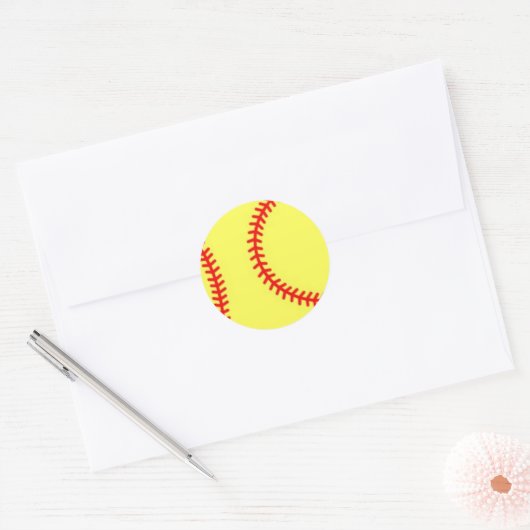 Fastpitch Softball Sticker (Envelop)
