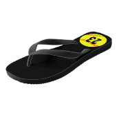 Fastpitch Softball Team Custom Jersey Number Teenslippers (Schuin)