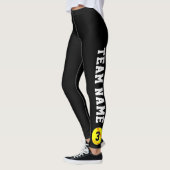  Fastpitch Softball Team Name and Player Number Leggings (Links)