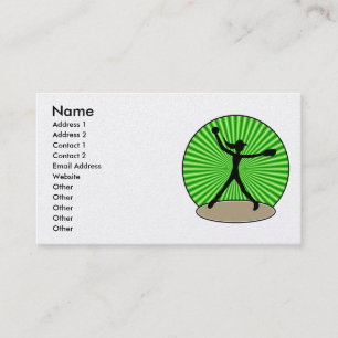 Fastpitch Softball Visitekaartje