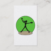 Fastpitch Softball Visitekaartje (Achterkant)