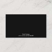 Fastpitch Softball Visitekaartje (Achterkant)