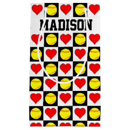 Fastpitch Softballen en de Naam van de Speler van  Klein Cadeauzakje