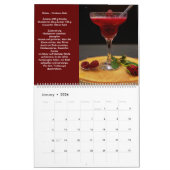 Faszination rote Cocktails Kalender (Jan 2026)