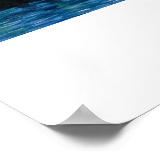 Fat Albert bij Ocracoke Poster (Hoek)