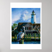 Fat Albert bij Ocracoke Poster (Voorkant)