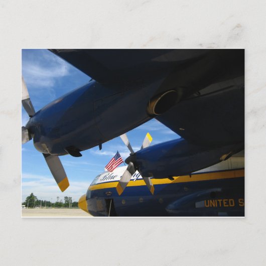 Fat Albert Blue Angels Briefkaart (Voorkant)