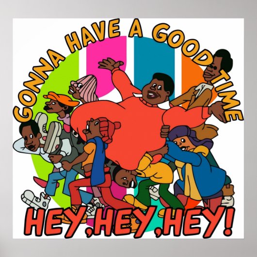 FAT ALBERT GONNA HEEFT EEN GOEDE TIJD POSTER (Voorkant)