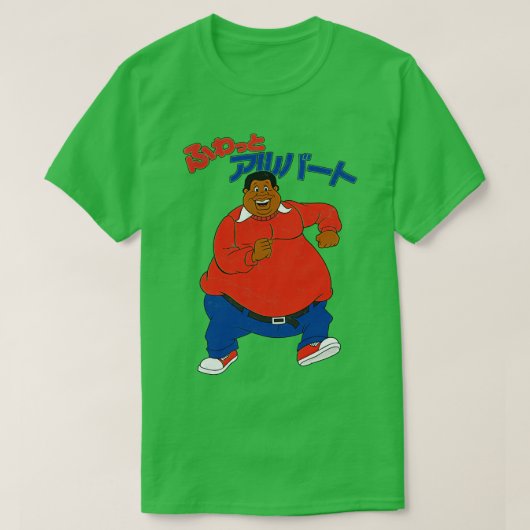 Fat Albert Japans Esthetisch T-shirt (Design voorkant)