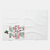Fat Bank Account, Skinny Body Kitchen Towels Theedoek (Horizontaal)