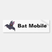 Fat Bat Mobile-Bumpersticker Bumpersticker (Voorkant)