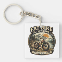 Fat Bike Avontuur Grafisch Logo