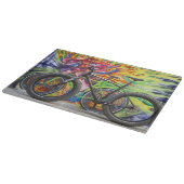 Fat Bike en Flames Snijplank (Hoek)