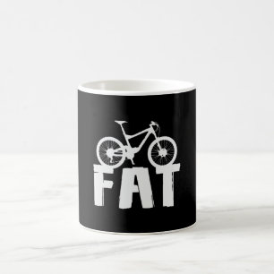 Fat Bike Fat Mountain Bike Biker Fietsen Liefde Gr Koffiemok