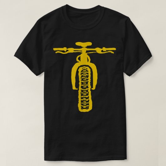 Fat Bike Mountain Biking T-shirt (Design voorkant)