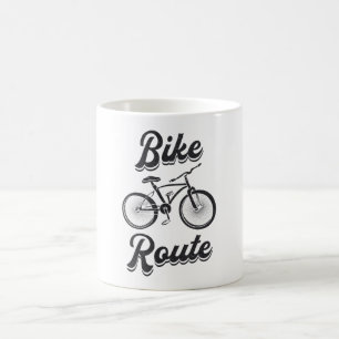 Fat Bike Route Bike Cycling Biker MTB Fatbike Koffiemok