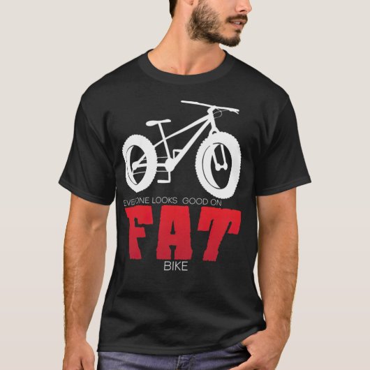 Fat biker braap t-shirt (Voorkant)