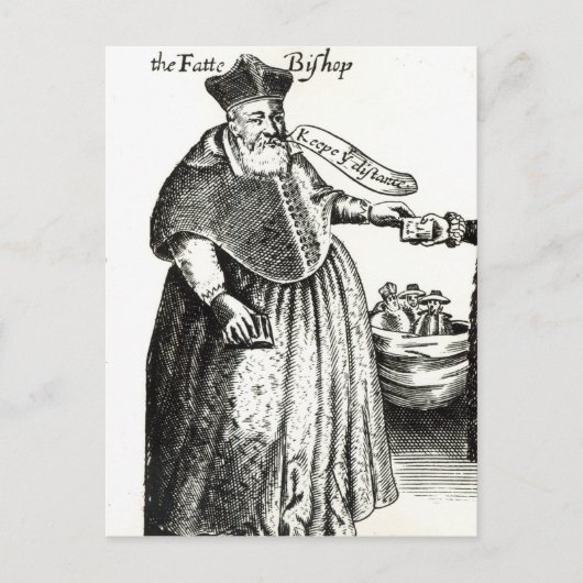 Fat Bishop Briefkaart (Voorkant)