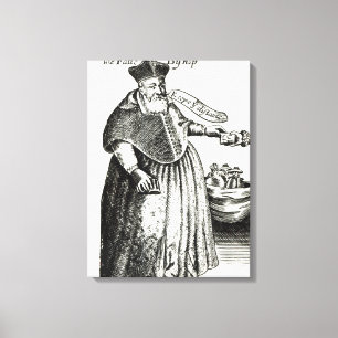 Fat Bishop Canvas Afdruk