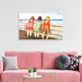  Fat Bottomed Meisjes Canvas Afdruk (Insitu (Woonkamer))
