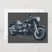 Fat Boy Briefkaart (Voorkant / Achterkant)