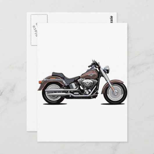 Fat Boy Briefkaart (Voorkant / Achterkant)