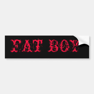 FAT BOY BUMPERSTICKER
