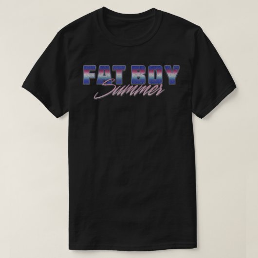 FAT BOY Summer T-shirt (Design voorkant)