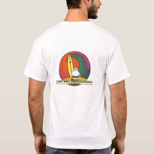Fat Boy Surfboards T-shirt (Achterkant)