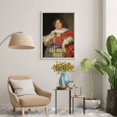 Fat Boys Rule - Grappig 17th C. Fine Art Portret Poster
