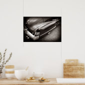 Fat Cadillac Poster Print (Keuken)