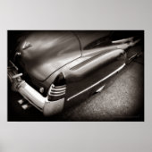 Fat Cadillac Poster Print (Voorkant)