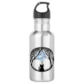 Fat Cat Cat Lover Sport Fles (Voorkant)