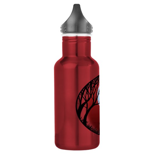 Fat Cat Cat Lover Sport Fles (Links)