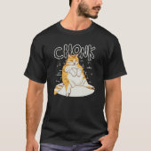 Fat Cat Chonk Scale Chonky Chubby Kitten Sarcasm M T-shirt (Voorkant)