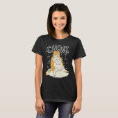 Fat Cat Chonk Scale Chonky Chubby Kitten Sarcasm T-shirt (Voorkant volledig)