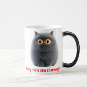 Fat Cat - Chunky is de nieuwe charme Magische Mok