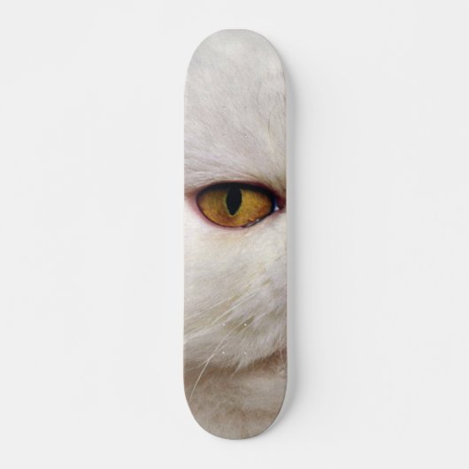 Fat Cat Evil Eye Custom Pro Park Board Persoonlijk Skateboard (Voorkant)