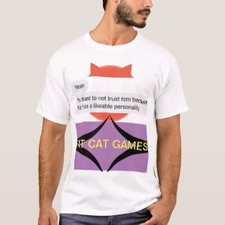 Fat Cat Games Design 1 T-shirt