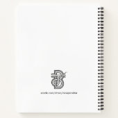 Fat Cat Happy Cat Cheshire Cat Spiral Notitieboek (Achterkant)