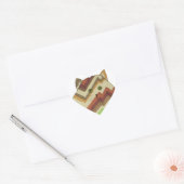 Fat Cat Heart Sticker (Envelop)