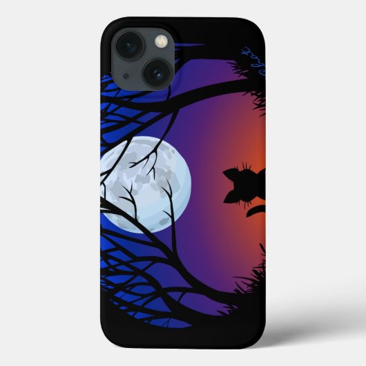 Fat Cat iPad Case Cat Lover Le Chat iPad Case (Achterkant)