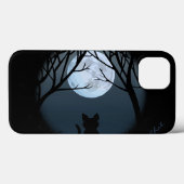 Fat Cat iPad Case Cat Lover Le Chat iPad Case (Achterkant (horizontaal))