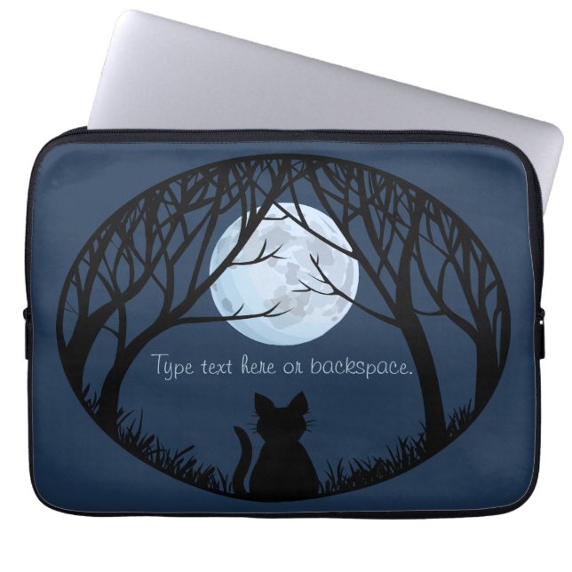 Fat Cat-laptophoes Personaliseer het Sleeve met de (Voorkant)