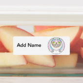 Fat Cat met Cheshire Cat Grin Labels (Aangebracht)