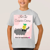 Fat Cat neef bemanning T-shirt (Voorkant)